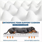 Human Dog Bed Fits You and Pets for People Doze Off, Washable Faux Fur Napping Orthopedic Dog Bed, 67.7  43.3  8.6