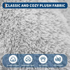 Human Dog Bed Fits You and Pets for People Doze Off, Washable Faux Fur Napping Orthopedic Dog Bed, 67.7  43.3  8.6