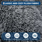 Human Dog Bed Fits You and Pets for People Doze Off, Washable Faux Fur Napping Orthopedic Dog Bed, 67.7  43.3  8.6