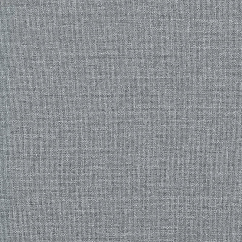 Bed Frame Light grey 100% polyester, plywood, engineered wood King