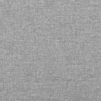 Bettrahmen, hellgraues Polyester, Sperrholz, Holzwerkstoff, Doppelbettgröße