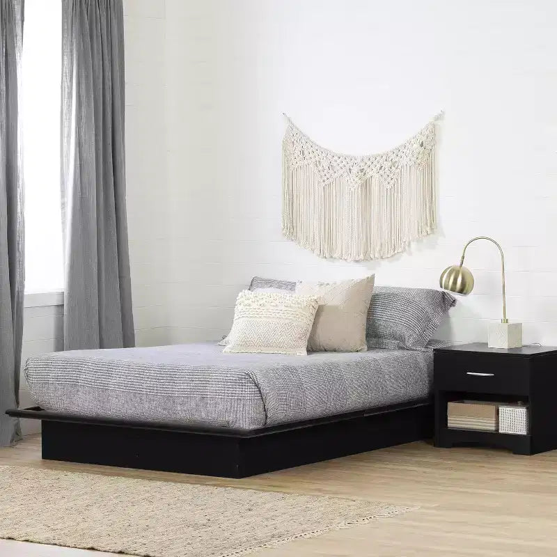 Platform Beds (No Headboard) made of Particle Board Bed Frame