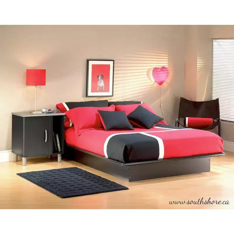 Platform Beds (No Headboard) made of Particle Board Bed Frame