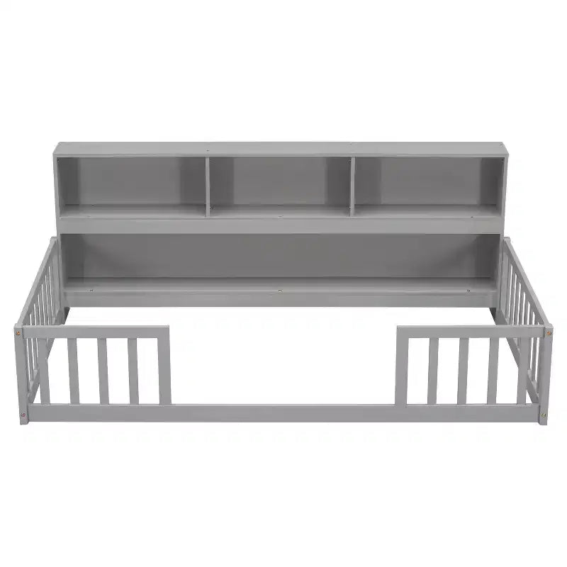 Twin Bed Frame No Box Spring Needed Noise-Free Design Heavy-Duty Metal