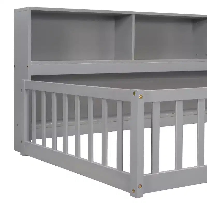 Twin Bed Frame No Box Spring Needed Noise-Free Design Heavy-Duty Metal