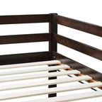 Gepolstertes Samt-Bettgestell für Queensize-Bett mit Lendenstütze und geräuschlosem Design