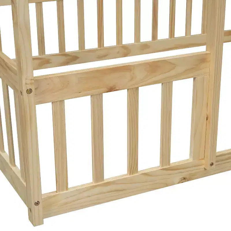Queen Bed Frame Under-Bed Storage Noise-Free Design Heavy-Duty Metal