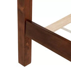 Hochbettgestell in Doppelbettgröße mit Platz für einen Schreibtisch unter dem Bett, platzsparend, robustes Metall