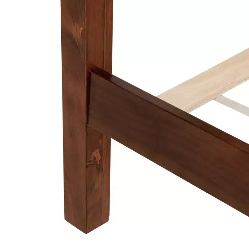 Full Loft Bed Frame Under-Bed Desk Space-Saving Heavy-Duty Metal
