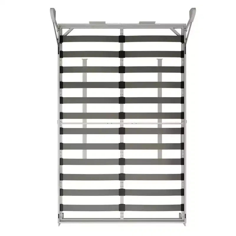 Flora Modern Convertible Queen Size Bed Frame with Desk Panel