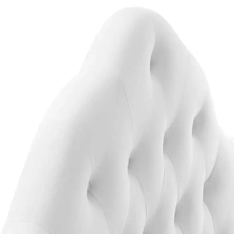 Sovereign Queen Diamond Tufted Performance Velvet Headboard