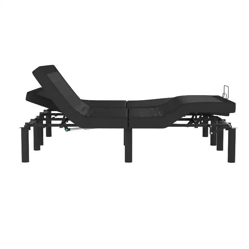 Selene Adjustable Upholstered Bed Base with Wireless Remote, Three Leg Heights, & Independent Head/Foot Incline