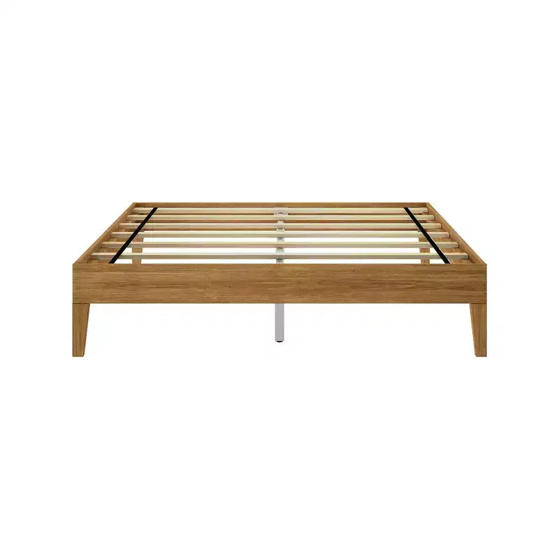 Solid Wood Queen Platform Bed Frame