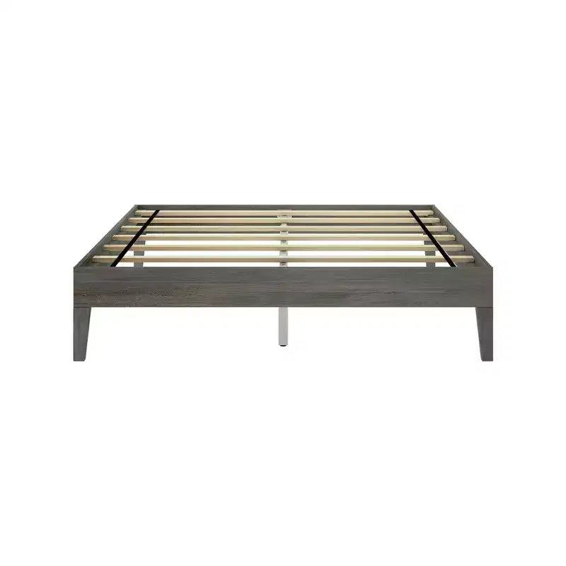 Solid Wood Queen Platform Bed Frame